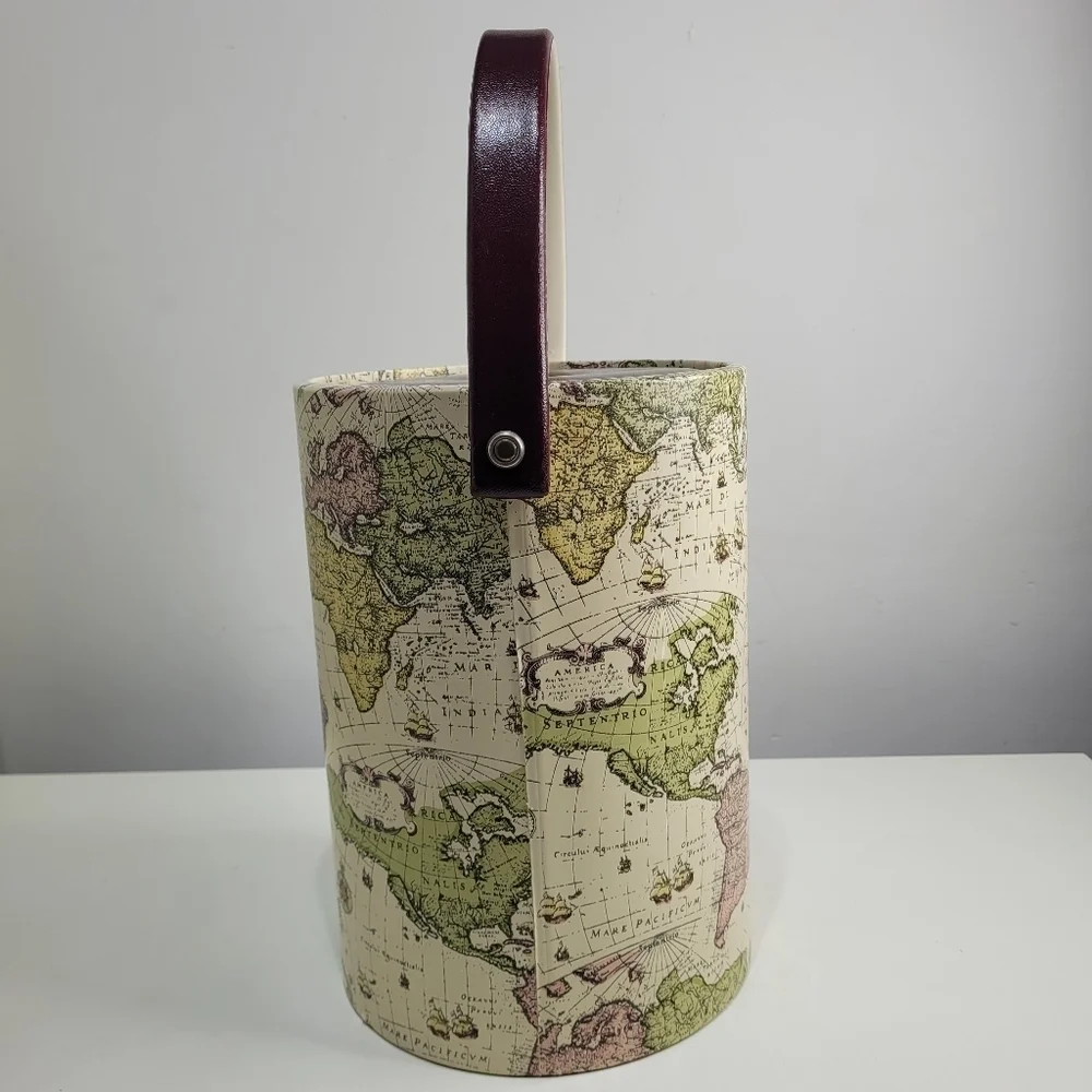 MCM World Map Ice Bucket 11